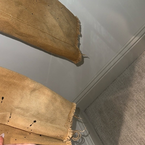 GALLERY DEPT Tan Distressed Jeans - Picture 6 of 6